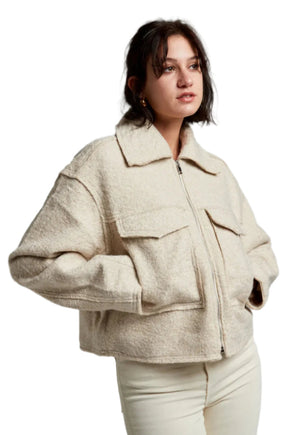 Short Cream Jacket