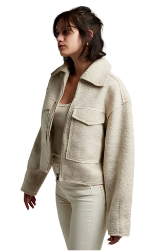 Short Cream Jacket