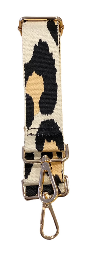 Cream Leopard Print BAG STAP