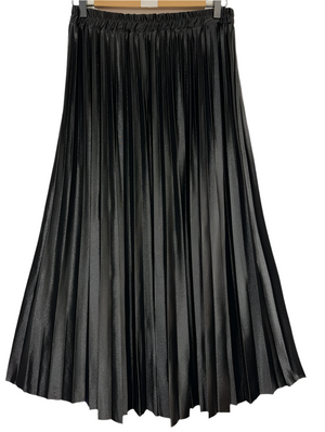 Long Pleated Skirt