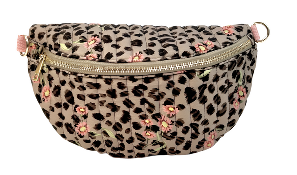 Leopard Print Pouch Bag