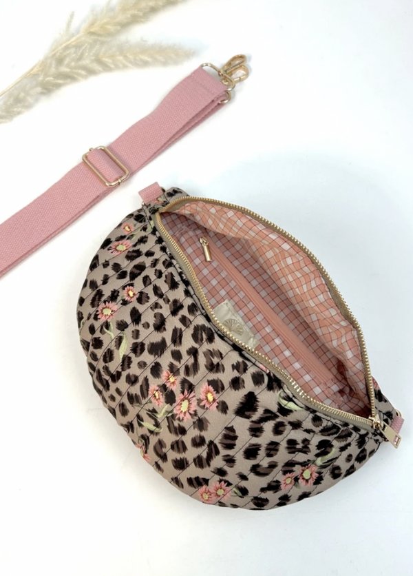 Leopard Print Pouch Bag