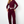 Load image into Gallery viewer, Burgundy Track Bottoms