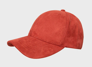 Orange baseball cap