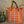 Load image into Gallery viewer, ORANGE Tote w/Leather Handle