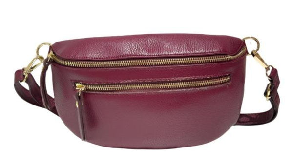 Double zip pouch bag