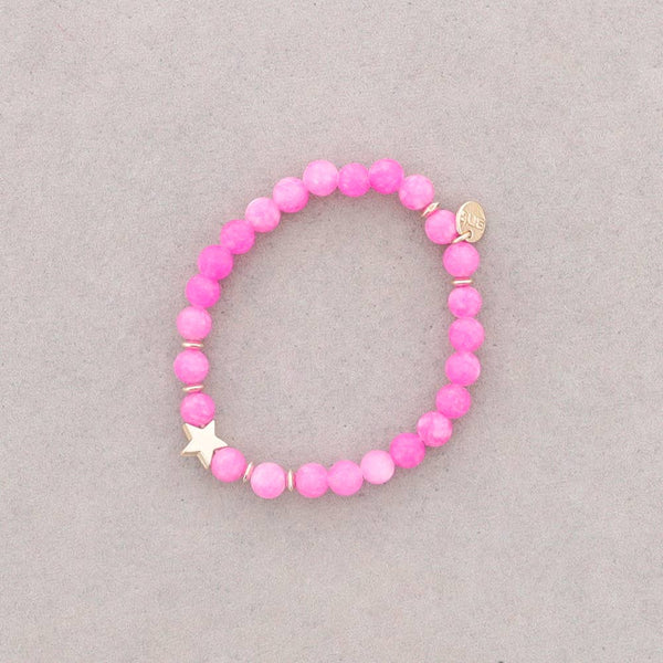 6Mm Stone Elastic Bracelet