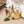 Load image into Gallery viewer, Magnetic-bead scarf with colourful geometric pattern
