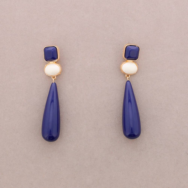 Resin Drop Pendant Earrings