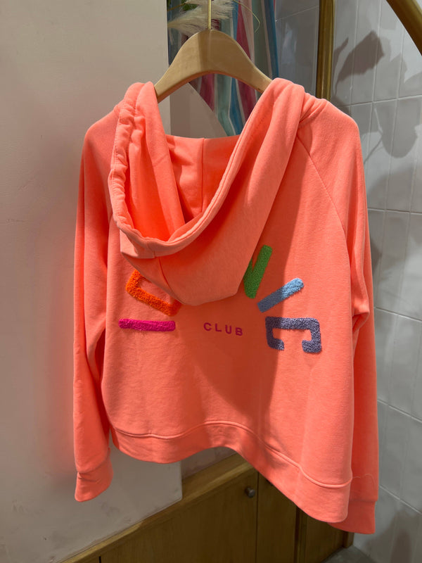 Elodie Iconic Multicolored Hooded Sweatshirt