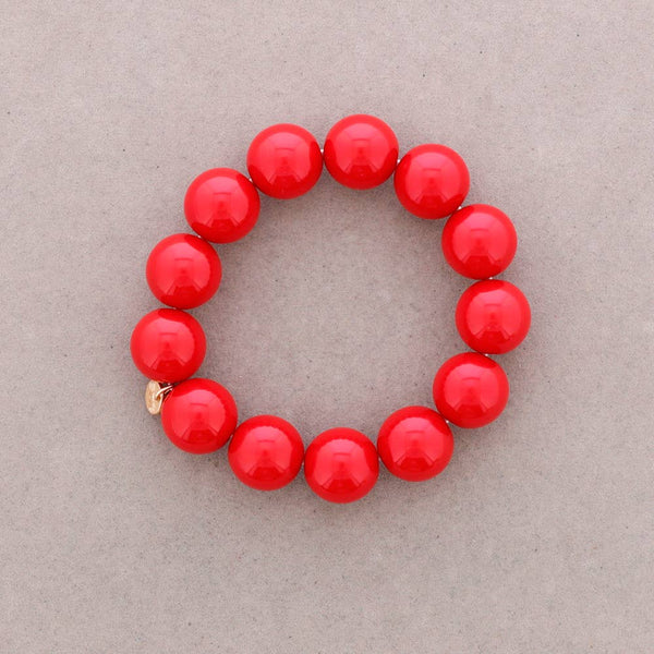 Elastic Bracelet Resin Beads 16mm
