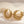 Load image into Gallery viewer, Gold stainless steel woven hoop earrings
