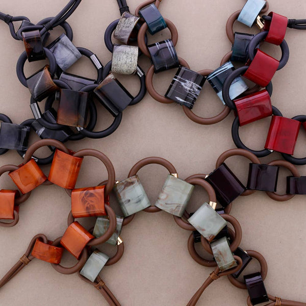 Choker Links Rubber Resin