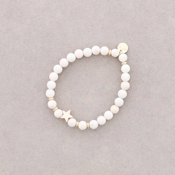 6Mm Stone Elastic Bracelet