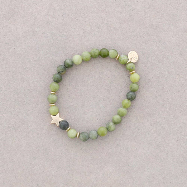 6Mm Stone Elastic Bracelet