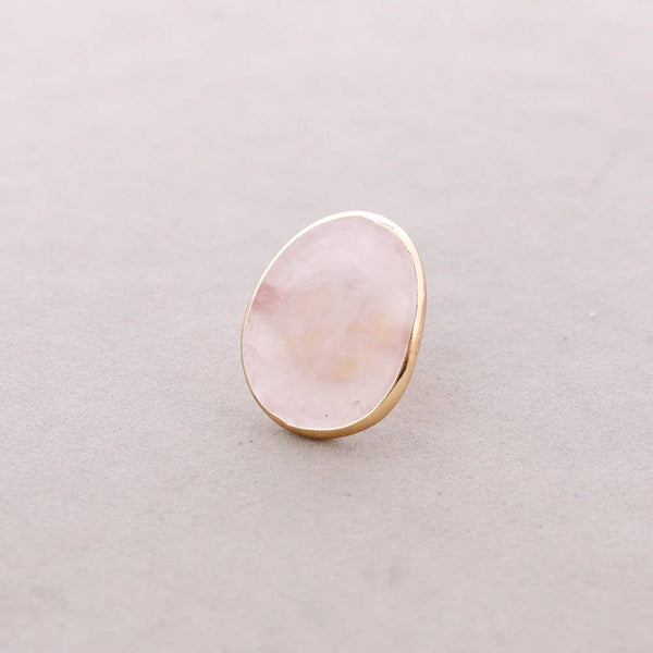 Irregular Stone Bronze Ring