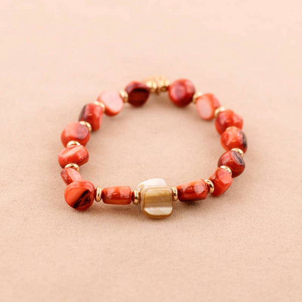Bracelet Mother-of-Pearl Beads
