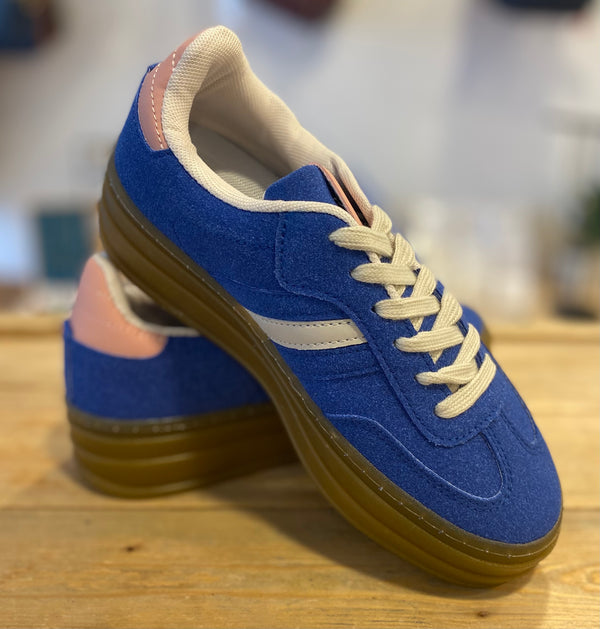 Coloured Platform Trainers