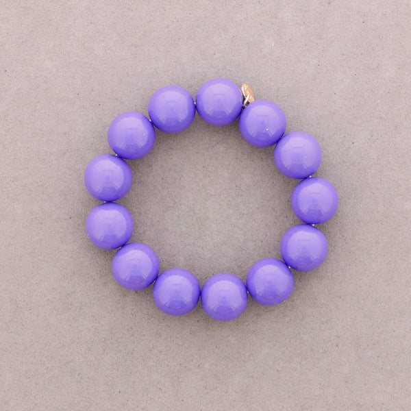 Elastic Bracelet Resin Beads 16mm