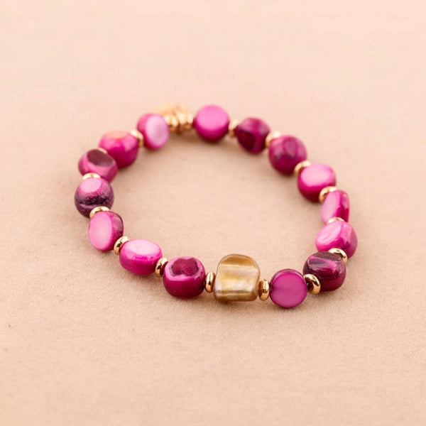 Bracelet Mother-of-Pearl Beads