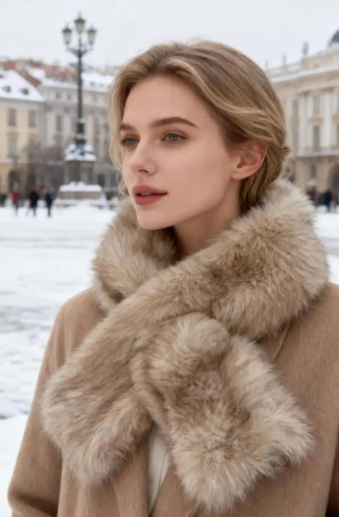 Faux Fur Stole
