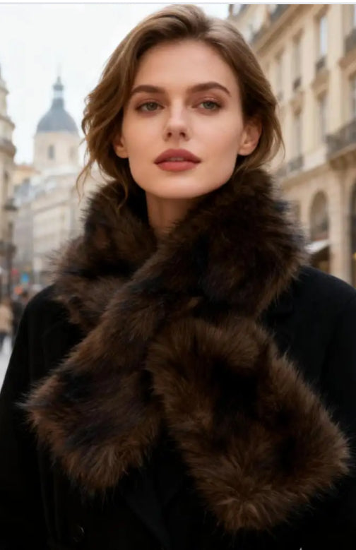 Faux Fur Stole