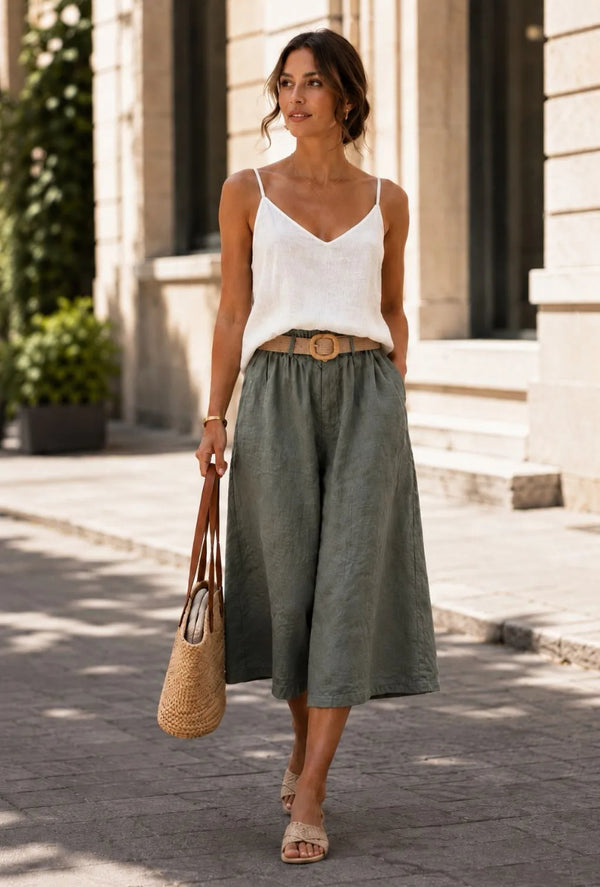 Linen Culottes