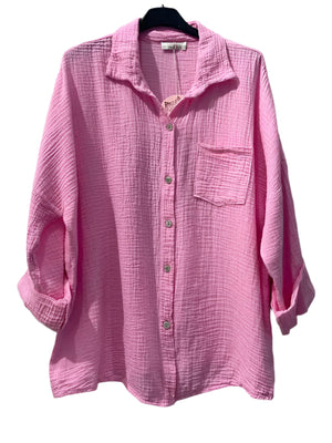 long sleeved cotton shirt