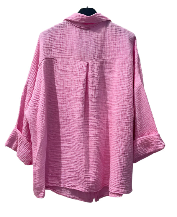 long sleeved cotton shirt