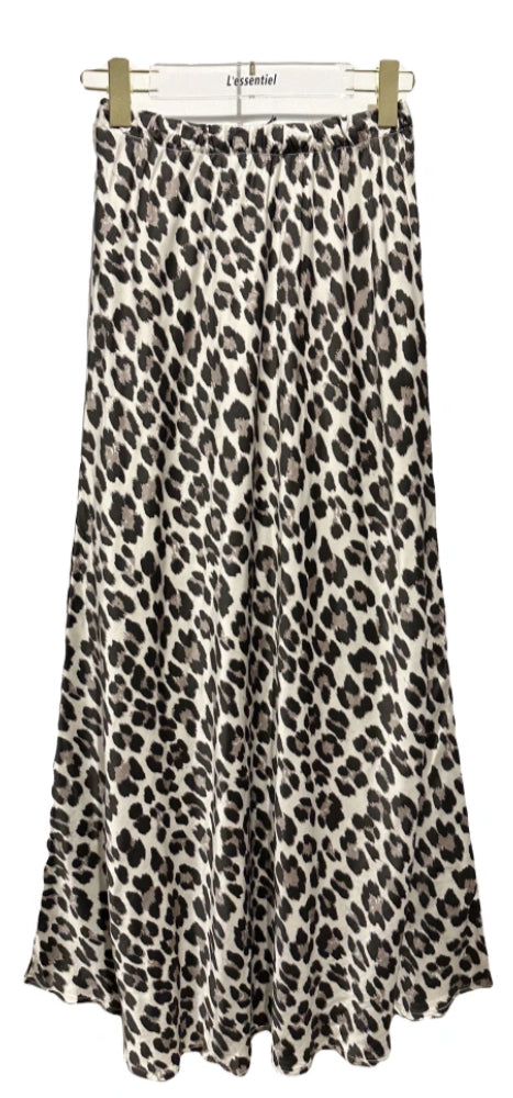 Leopard Print Skirt