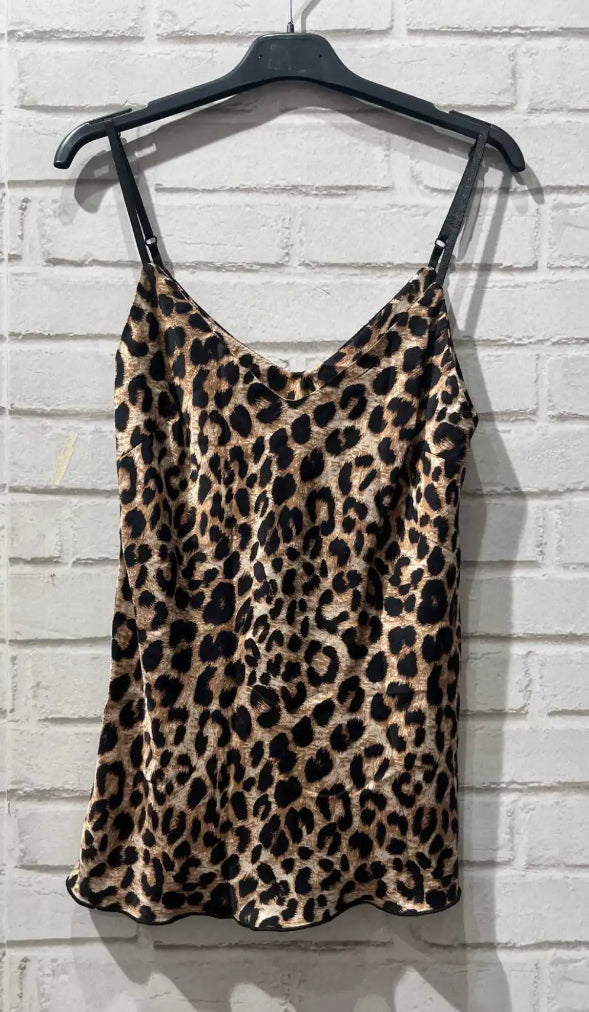 Leopard Print Cami Top