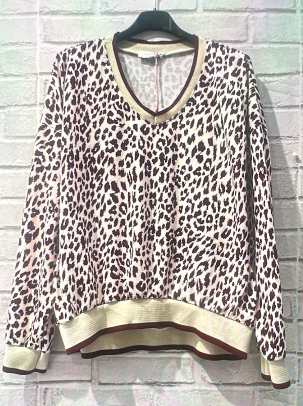Leopard Print Sweater