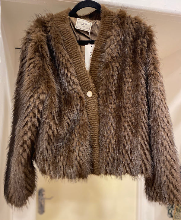 Faux Fur Jacket