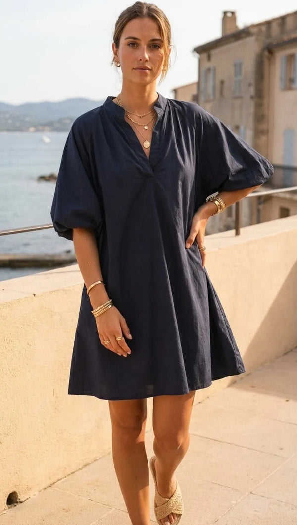 Puff Sleeve Dress