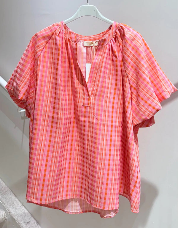 Clementine Gingham Blouse