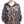 Load image into Gallery viewer, Abstract coloured print top in brown and blue with elasticated hemming
