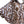 Load image into Gallery viewer, Abstract top with bat wing sleeve in brown and blue
