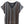 Load image into Gallery viewer, A gray short-sleeve V-neck t-shirt hanging on a white plastic hanger against a textured concrete wall.
