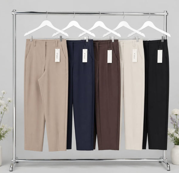 Pin Tuck Trousers