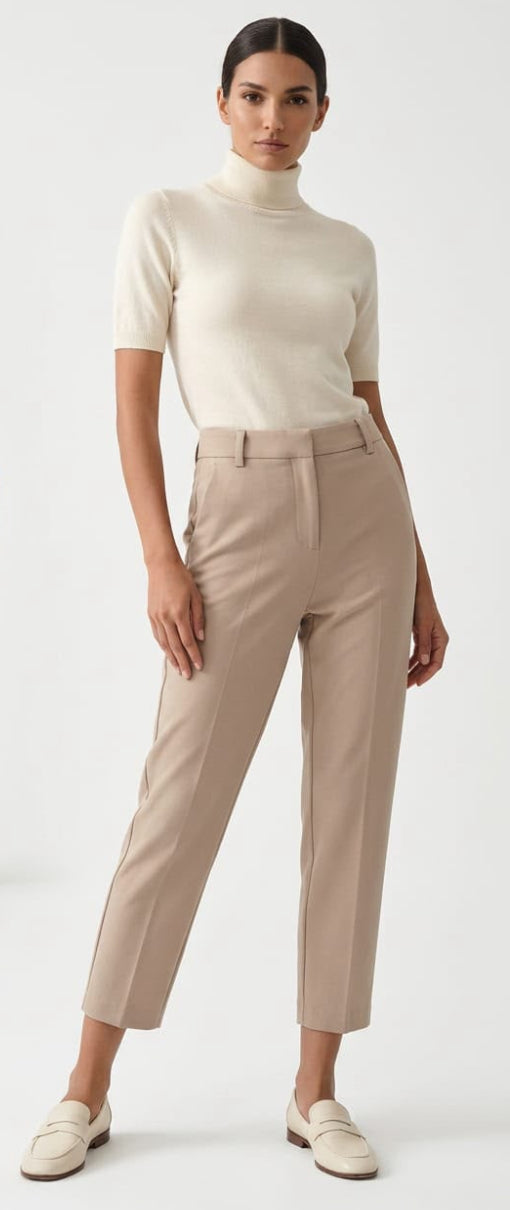 Pin Tuck Trousers