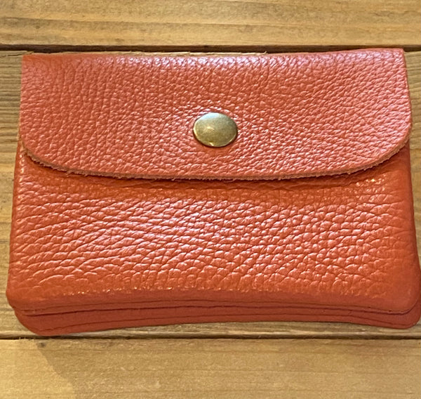 Leather Card & Coin Purse