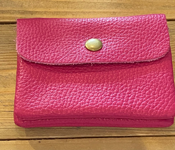 Leather Card & Coin Purse