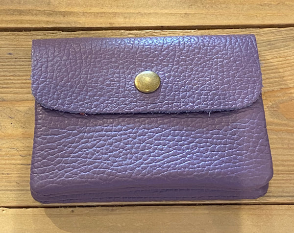 Leather Card & Coin Purse