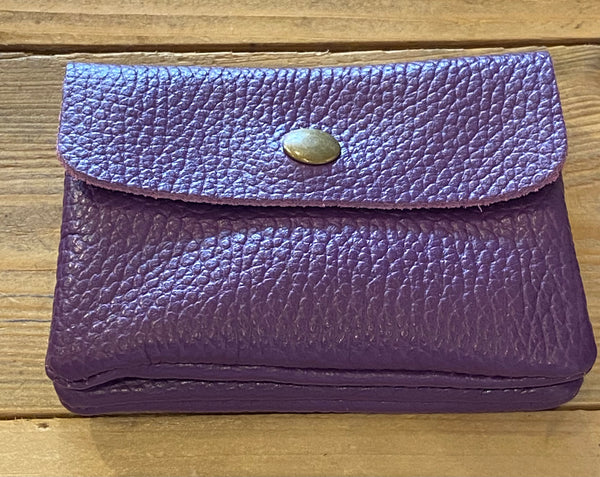 Leather Card & Coin Purse