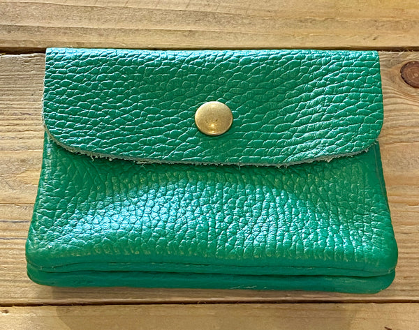 Leather Card & Coin Purse