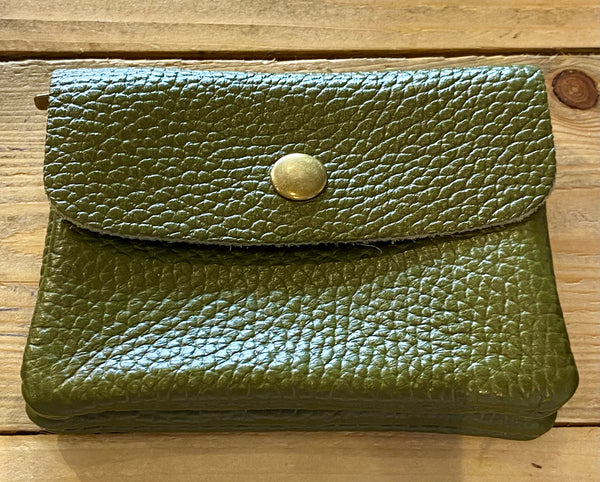 Leather Card & Coin Purse