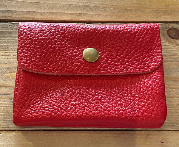 Leather Card & Coin Purse