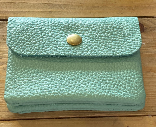 Leather Card & Coin Purse