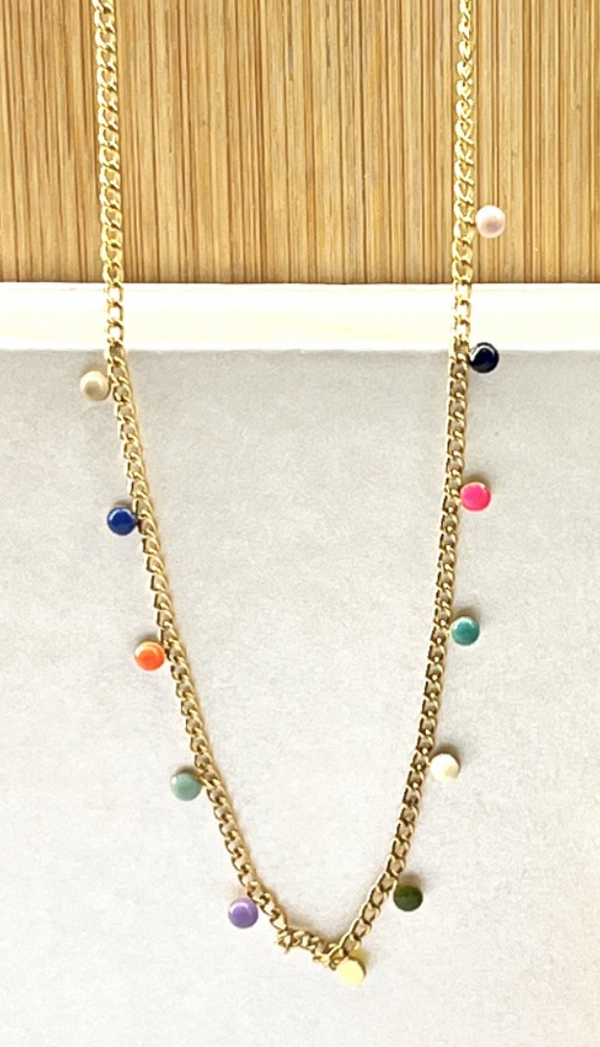 Coloured Bauble Chain