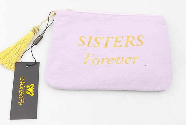Sisters Forever Make-up bag